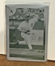 Nate Robertson 2005 Topps Total Yellow Printing Press Plate #131 (#1/1) RARE! SP