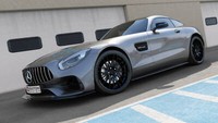 Maxton Design Seitenschweller Ansatz (Paar) Passend FüR Mercedes-Amg Gt / Gt S C