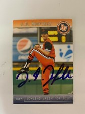 J.D Busfield 2017 Signed Bowling Green Team Card