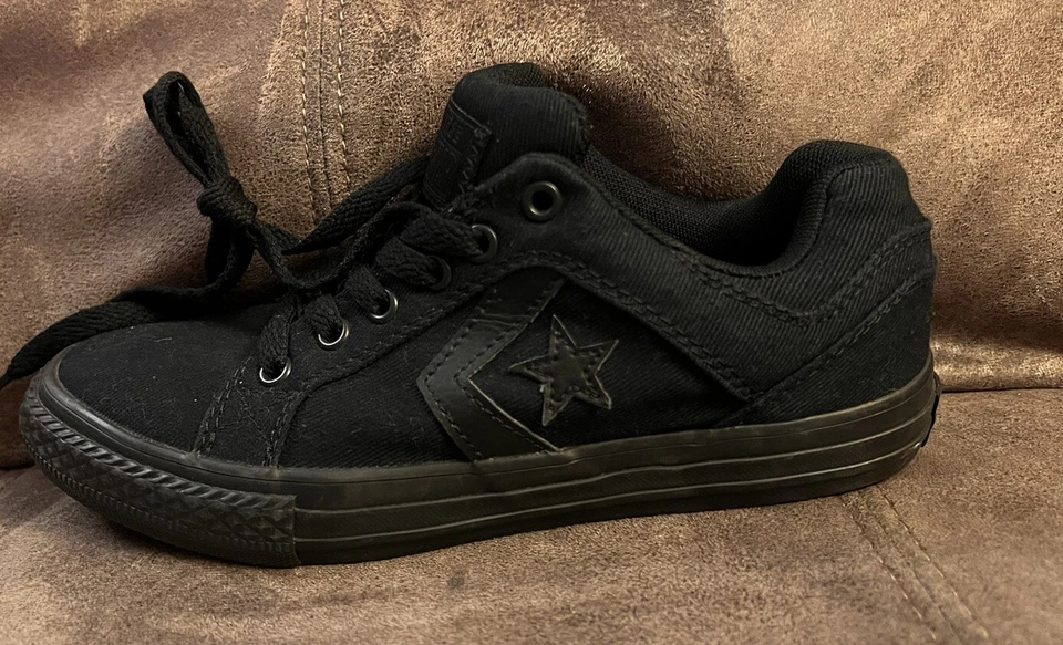 Кроссовки детские Converse Cons El Distrito размер 2 черные 359786F новые без коробки - Изображение 3 из 4