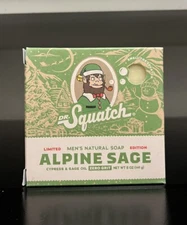 Dr Squatch Cold Pressed Soap Limited Edition Alpine Sage