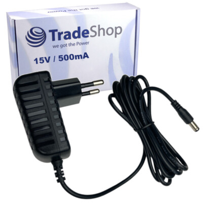 Netzteil Ladegerät Ladekabel 15V 0,5A für Bosch Easydrill 12 3603JB3000