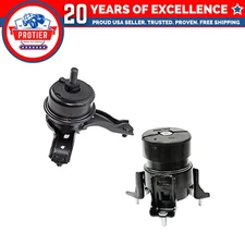 Fits 2007-2009 Toyota Camry 2.4L Front & Front Right Motor Mount Set 2PCS :