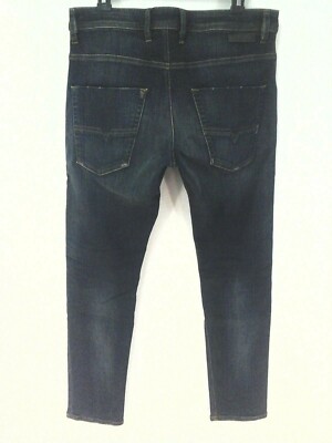 DIESEL KROOLEY-T Jogg Jeans Stretch Tapered 084YR Blue Denim Men's