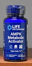 AMPK Metabolic Activator Life Extension 30 Tablets Hesperidin Fights Belly Fat