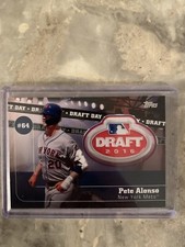 2020 Topps Series 2 Draft Day Medallion Black #DDM-PA Pete Alonso /50