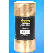 one new Bussmann JKS-60 JKS-60A 60A 600Vac Class J Fast Acting Fuse