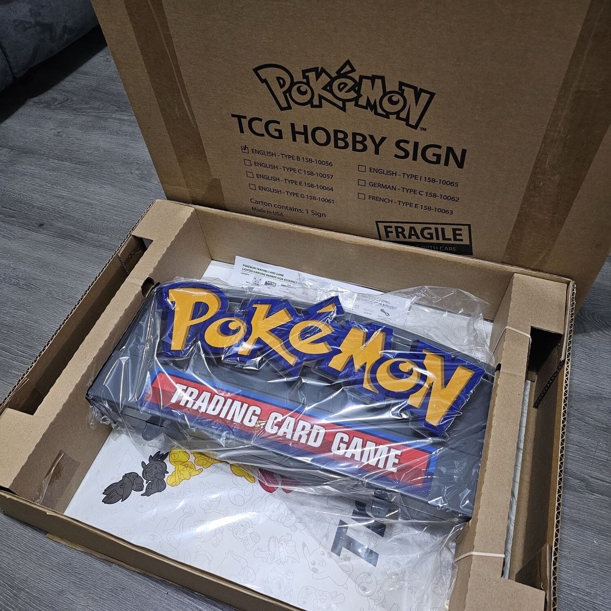 pokemon trading card game light up sign Pokemon Trading Card Game: Sun & Moon Forbidden Light Booster Box