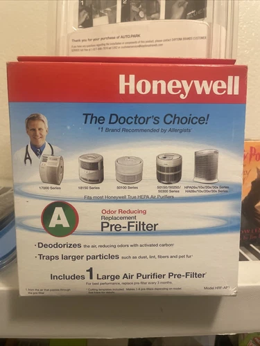 Honeywell Air Purifier Replacement Filter, HRF-AP1, A Pre Filter, 1 Pack