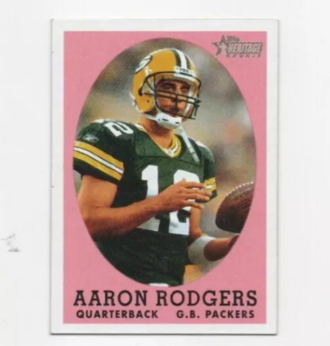 2005 Topps Heritage SP Aaron Rodgers #344