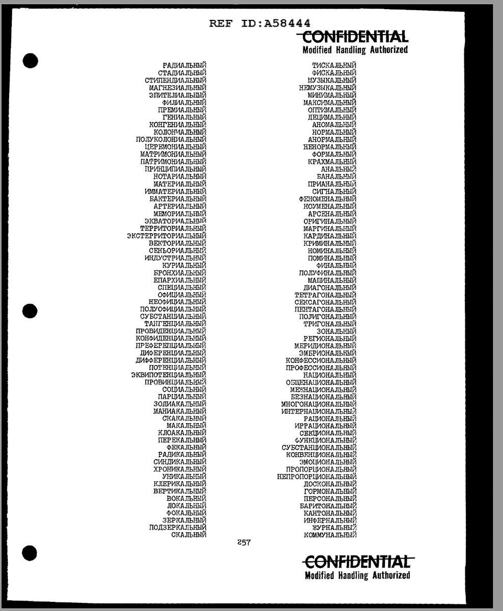 634 Page 1955 CRYPTO-LINGUISTIC WORKING AID No. 3 RUSSIAN DICTIONARY BOOK  on CD | eBay