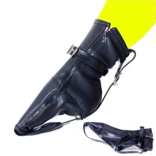Bondage Gimp Dog Paw Foot Restraints Socks Puppy Feet Harness Bootie Straps