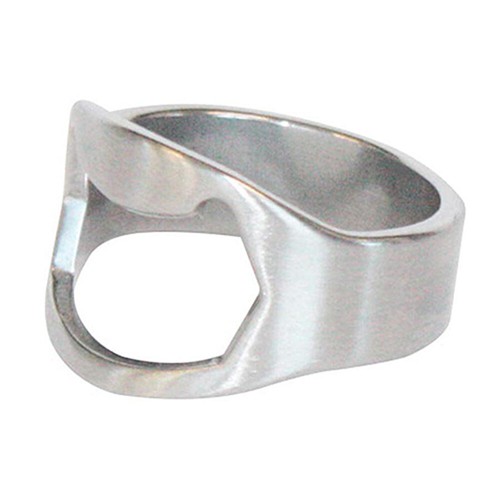 Stainless Steel Finger Bottle Opener Finger Ring for Men Women Party Present - Picture 3 of 10