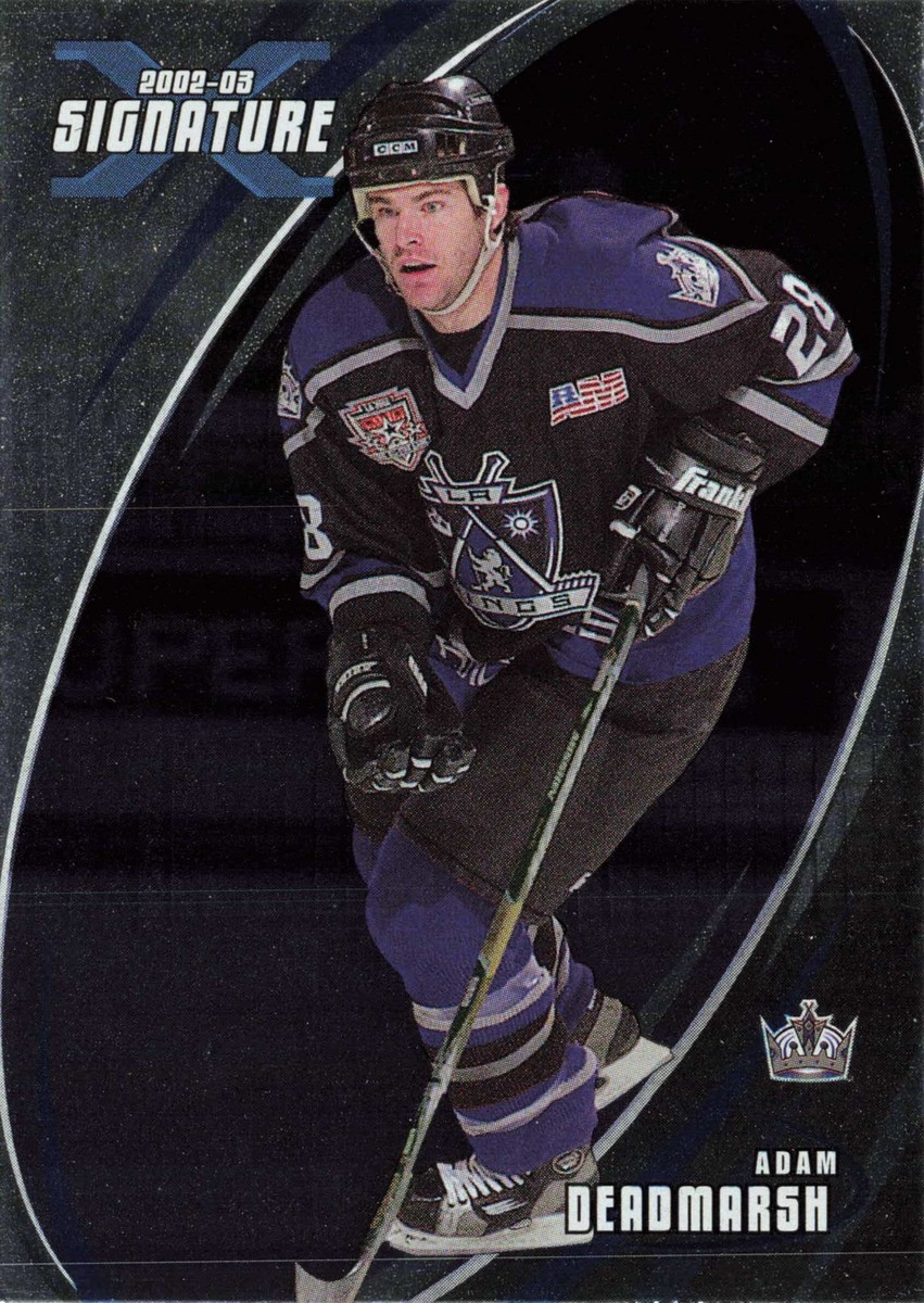 Adam Deadmarsh #019 2002-03 Be a Player Signature Series Los