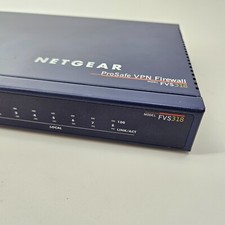 NETGEAR PROSAFE GIGABIT VPN FIREWALL FVS318 - NO POWER CORD