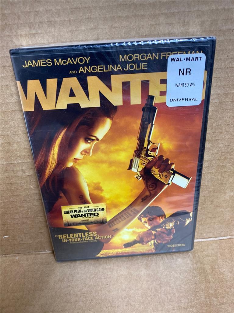 Wanted (DVD, 2008), James McAvoy, Angelina Jolie, Morgan