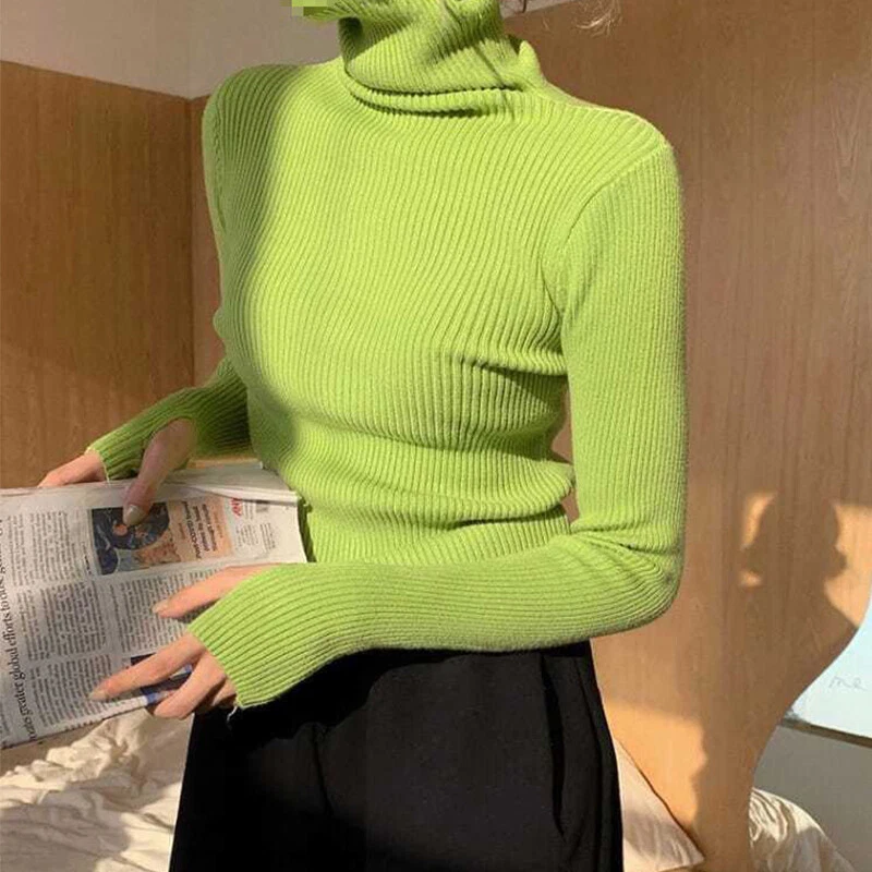 Sexy turtleneck sweater sale