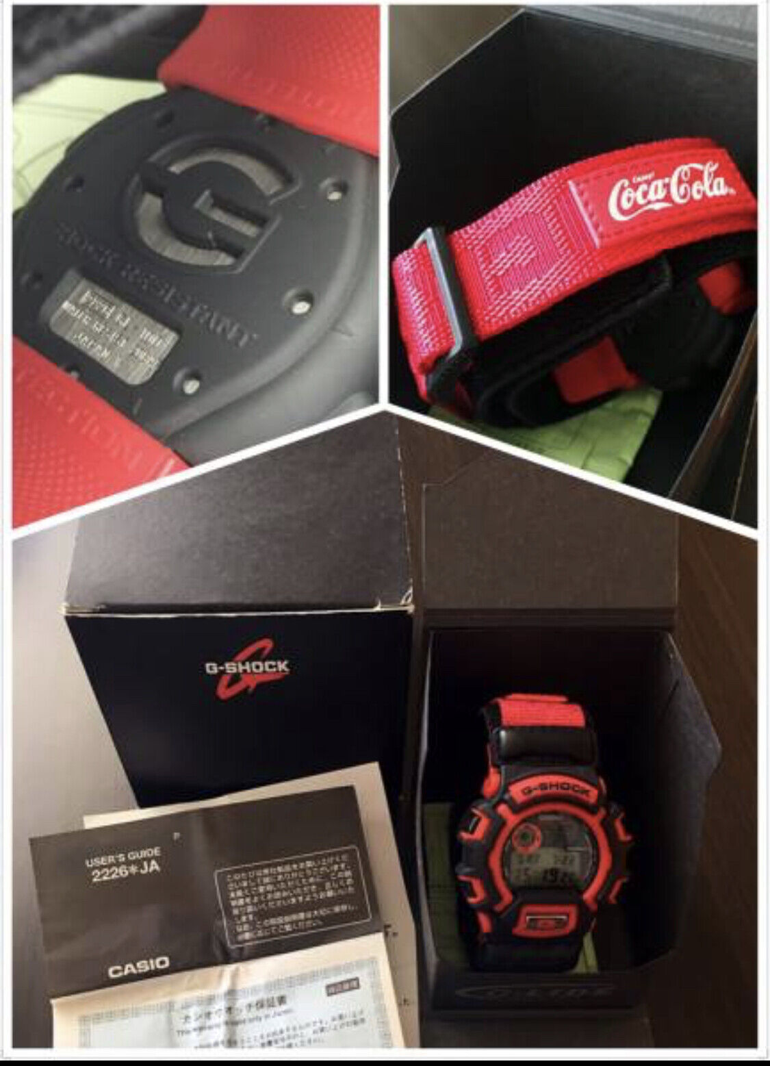 CASIO カシオ G-SHOCK 2226JA COCA COLA コカコーラ-