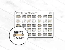 2055~~Baking Planner Stickers.