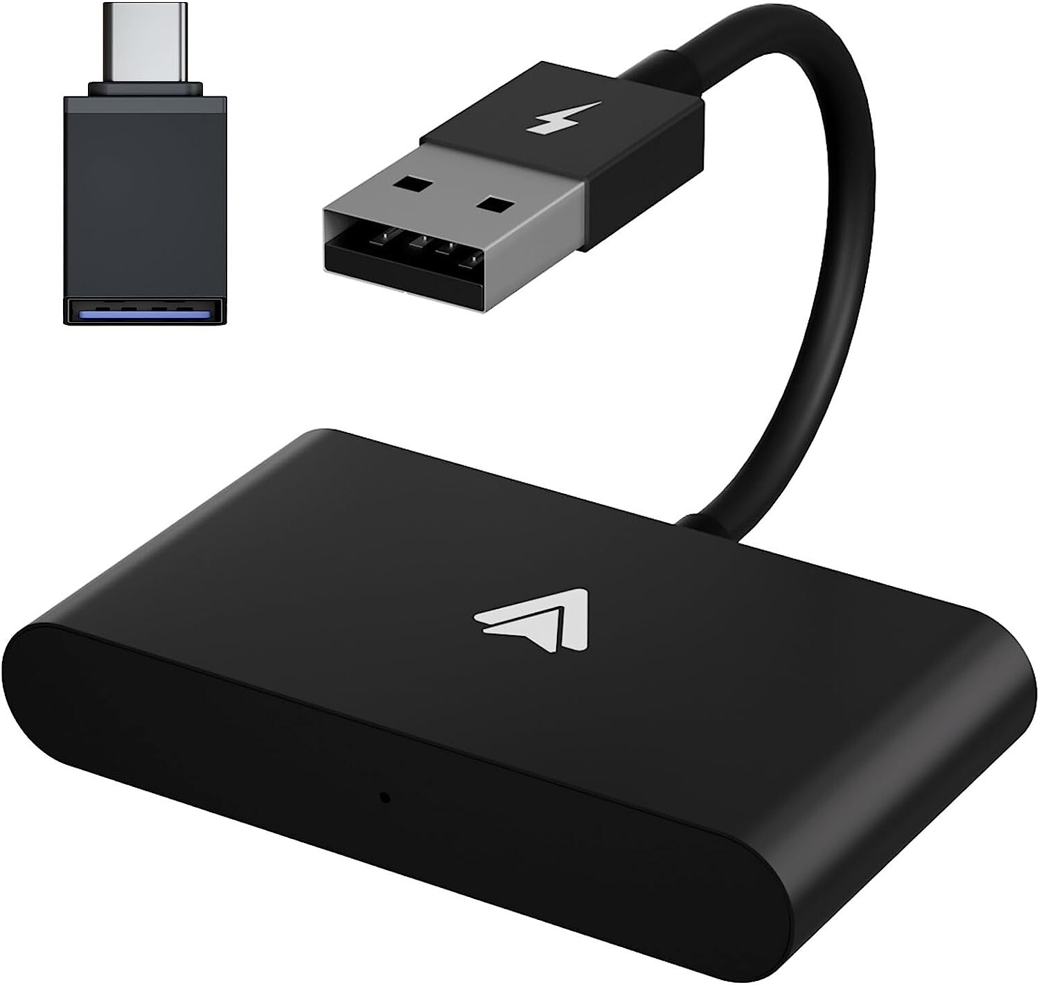 Motorsi Adattatore wireless Carplay/Android Auto, 2 in 1 converte il cavo di fabbrica in un