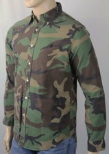 Ralph Lauren Multi Colored Camouflage Camo Classic Oxford Dress Shirt NWT 125