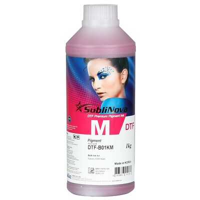 DTF (Direct To Film) Magenta Ink 1 liter Bottle for Epson Print Head Printers