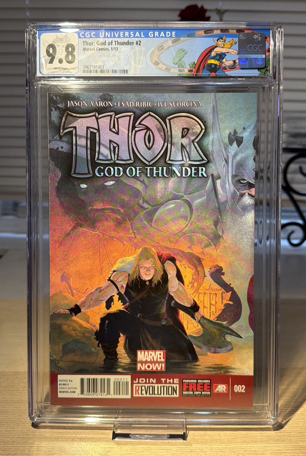 アメコミリーフ Thor: God of Thunder #2 CGC 9.8 Thor: God of Thunder #2 Value - GoCollect