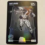 2026 Bo Jackson Battle Arena Dart-Board Jaxson Dart NY Giants Silver Foil Steel