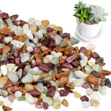 5lbs Decorative Pebbles for Indoor Plants, Succulents, Vases, and Gardens