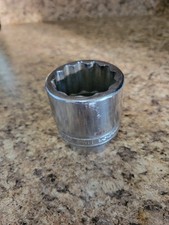 SNAP ON 3/4" Drive 12-Point SAE 1-11/16" Flank Drive® Shallow Socket