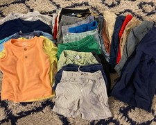 Huge 58 Pc Baby Clothes Lot 6mo-2T. Mixed Brands. Great Old Navy, Gap, More 