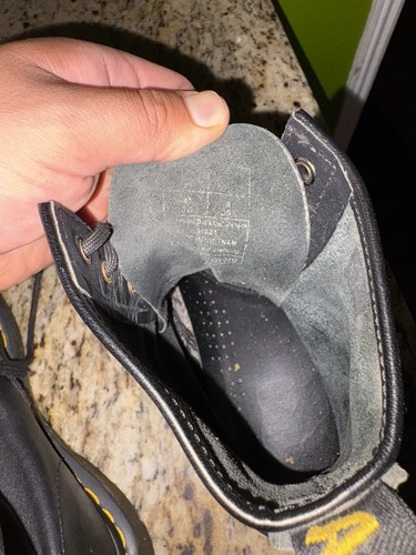 Stivali Dr. Martens 1460 Pascal in pelle nera, donna taglia 8 - Foto 7 di 7