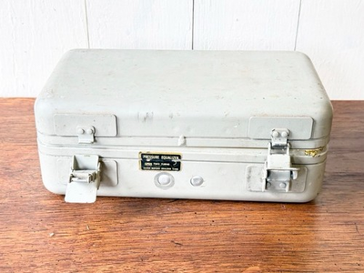 #ad Vintage Champion Co. Military Surplus Pressure Equalizer Storage Case Militaria $80.00