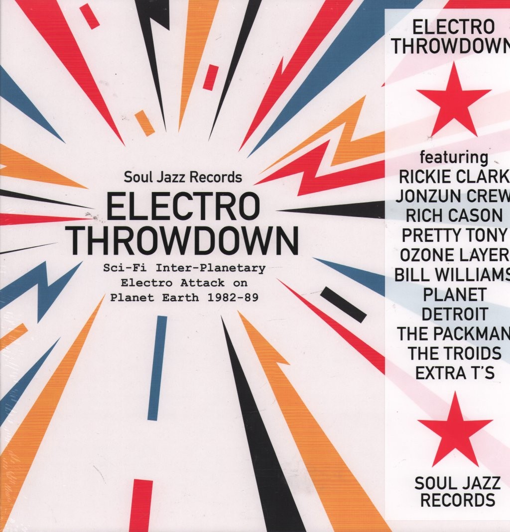 Various Artists Electro Throwdown - Sci-Fi Inter-Planetary Electro Attack On