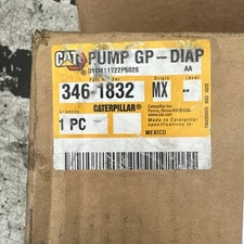 CAT 346-1832 12VDC DIAPHRAGM PUMP (NEW SEALED)