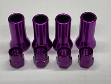 50 Set of 4 Purple Color Cover for Valve Stem and Cap For TR413 Tire Valve