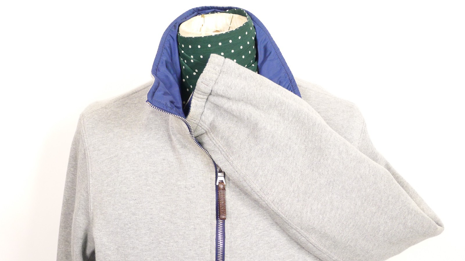 Prada Sport 2006 Windbreaker Jacket Reversible Blue Nylon Mens Size 54 #138 thumbnail 20