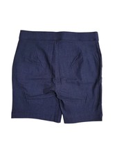 Rafaella Women's Pull-On Comfort Stretch Pockets 7" Inseam Shorts Rinse, 6