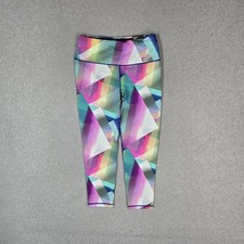 Victoria's Secret Women Activewear Pants S Multicolor Capri Knockout NWT