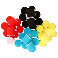 50Pcs 1inch Mini Sponge Buffing Polishing Pad Kit for Automotive Hub Polisher...