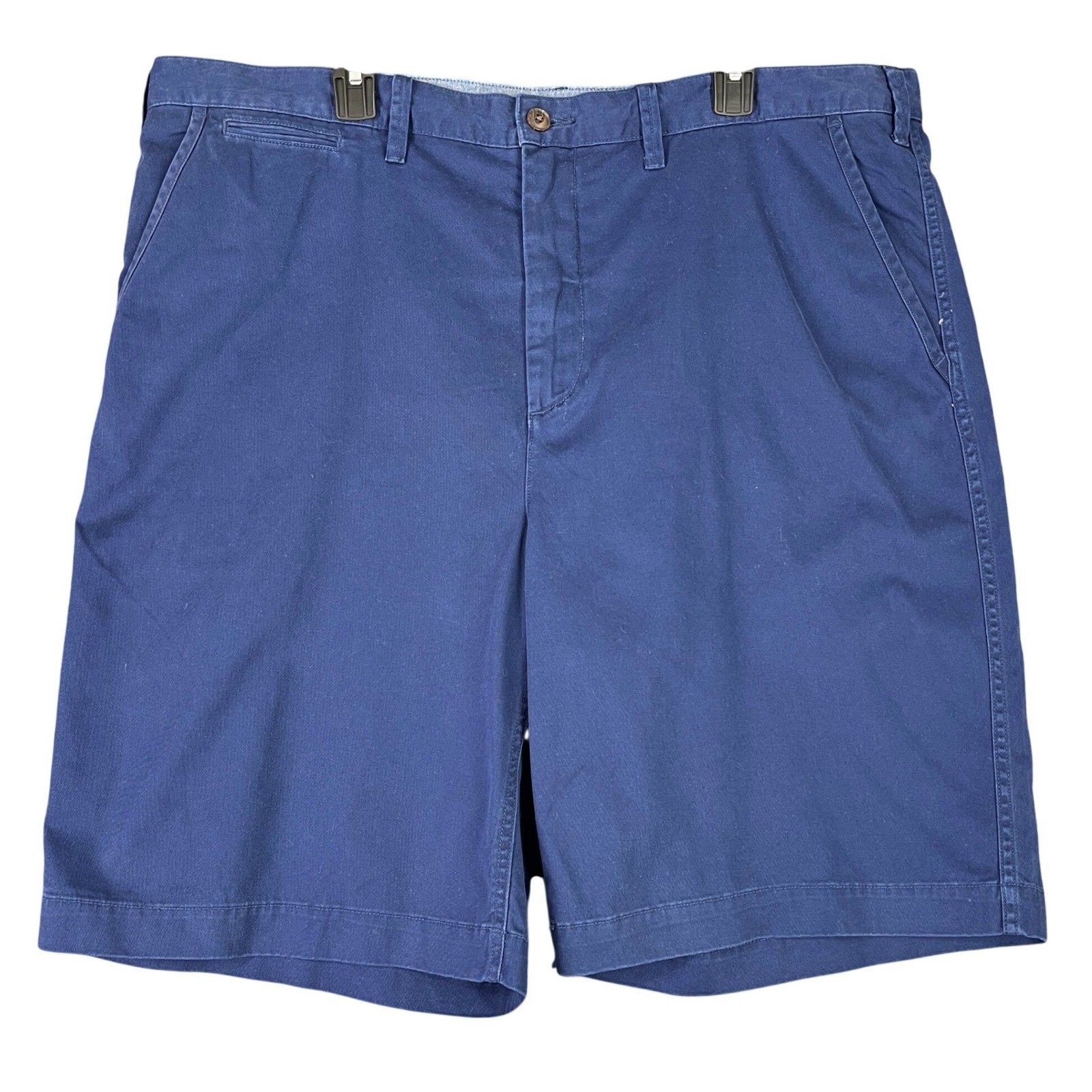 Polo Ralph Lauren relaxed fit chino shorts men 40 blue cotton classic casual