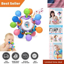 Baby Montessori Teething Toys for 0-6 6-12 BPA Free Sensory Toys for Babi