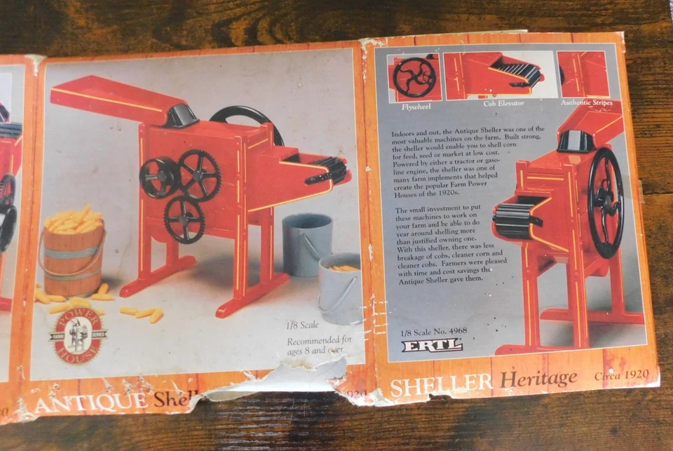  One ERTL Antique Corn Sheller HERITAGE Circa 1920 Power House FARM SERIES 1:8  - Image 3 of 4