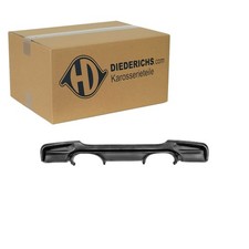 DIEDERICHS TUNING DIFFUSOR AUSPUFF MITTE STOßSTANGE HINTEN passend für BMW 3