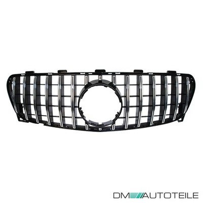 Sport Kühlergrill Chrom passt für Mercedes GLA X156 ab 2017-2020 Panamericana GT