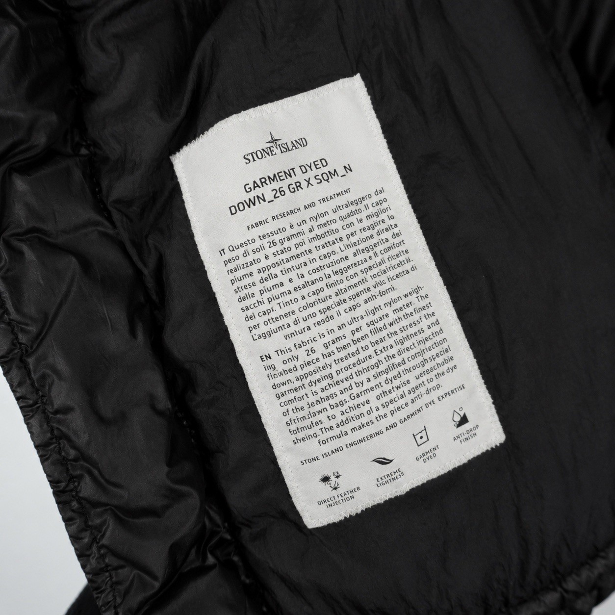 Stone Island 30th anniversary Dyed Down Hooded Puffer Size XL image 2