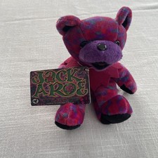 Vintage GRATEFUL DEAD BEAN BEAR LIQUID BLUE Jack A Roe 7/10/89 Giants Stadium