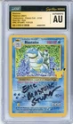 CGC Eric Stuart Signed Blastoise 2/102 Celebrations: Classic Collection Holo