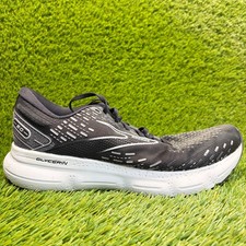Brooks Glycerin 20 Womens Size 11 Black White Athletic Running Shoes Sneakers