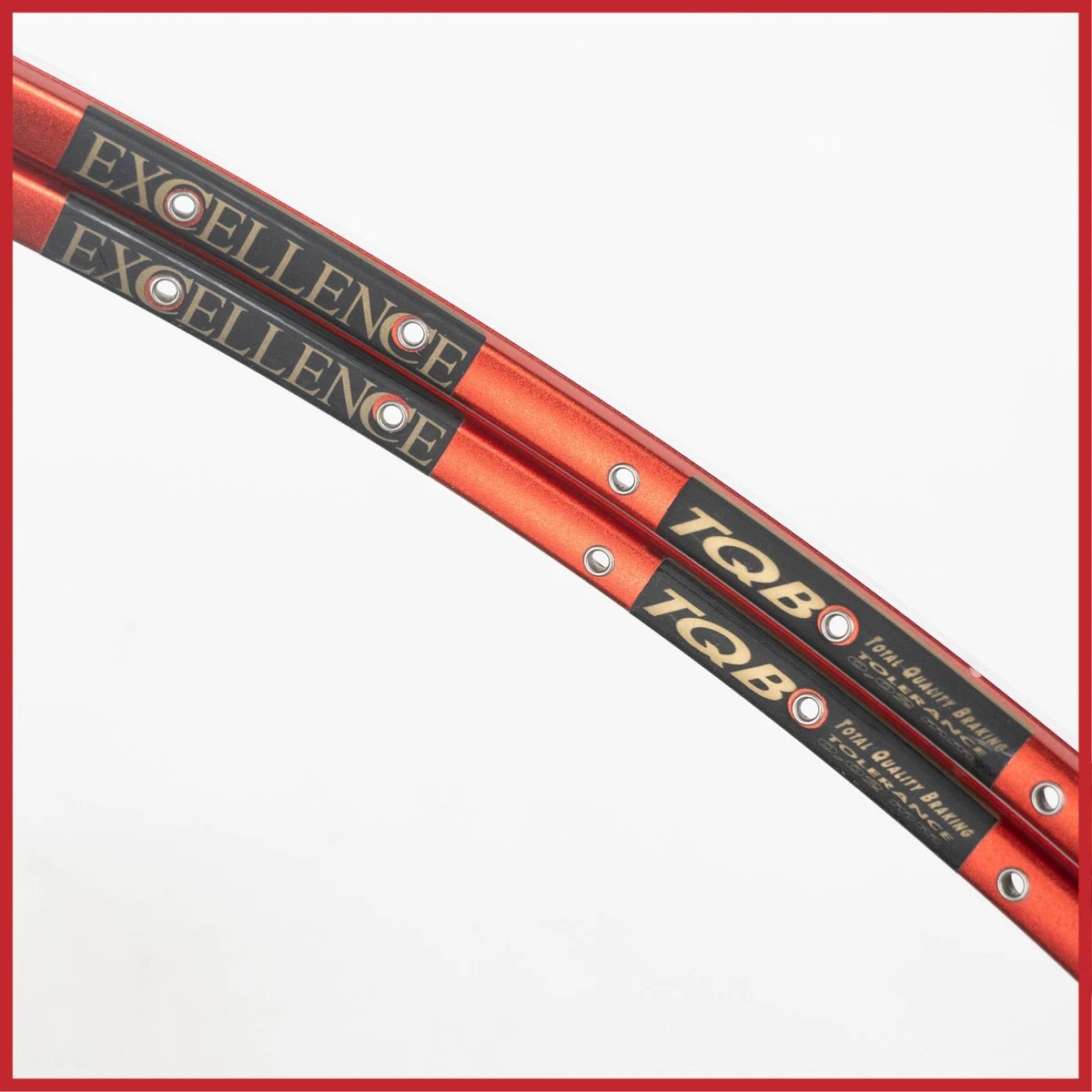 Paire Cercles Vélo Vtt 26  Vintage Ambrosio CX22 36 Hauteur Vtt Jantes